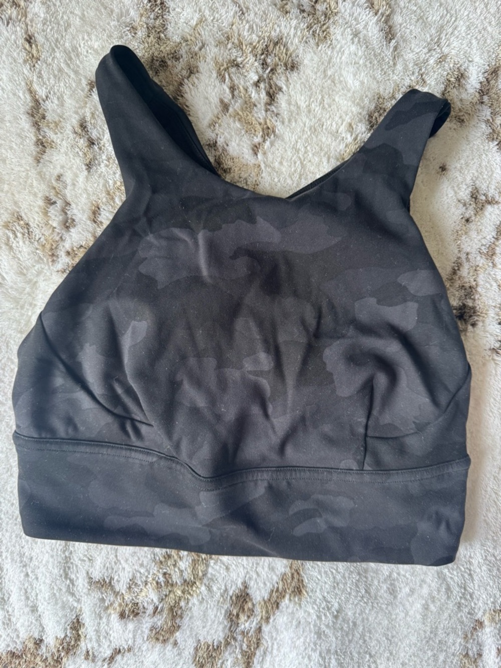 Lululemon high energy Camouflage High-Neck Sports Bra - Picture 2 of 3